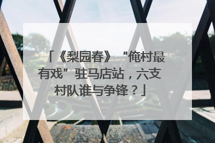 《梨园春》“俺村最有戏”驻马店站，六支村队谁与争锋？