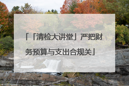 「清检大讲堂」严把财务预算与支出合规关