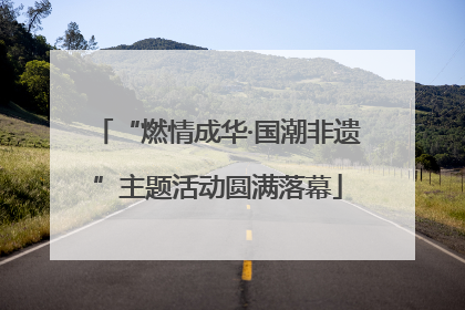 “燃情成华·国潮非遗”主题活动圆满落幕