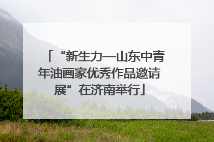 “新生力—山东中青年油画家优秀作品邀请展”在济南举行
