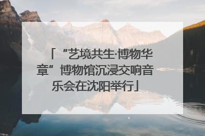 “艺境共生·博物华章”博物馆沉浸交响音乐会在沈阳举行