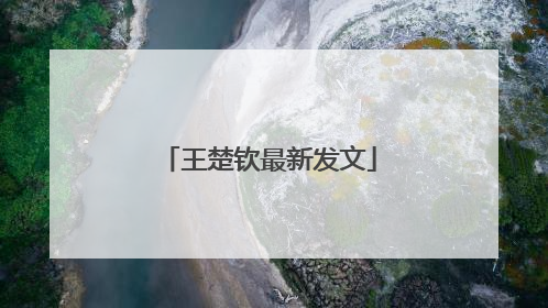王楚钦最新发文