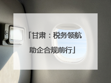 甘肃：税务领航 助企合规前行