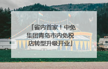 省内首家！中免集团青岛市内免税店转型升级开业