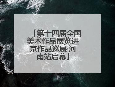 第十四届全国美术作品展览进京作品巡展·河南站启幕