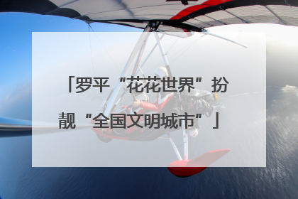 罗平“花花世界”扮靓“全国文明城市”
