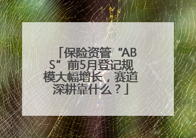 保险资管“ABS”前5月登记规模大幅增长，赛道深耕靠什么？