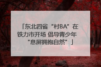 东北四省“村BA”在铁力市开场 倡导青少年“息屏拥抱自然”
