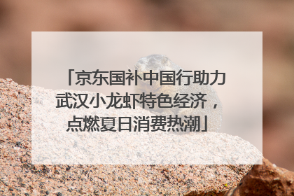 京东国补中国行助力武汉小龙虾特色经济，点燃夏日消费热潮