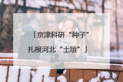 京津科研“种子”扎根河北“土壤”