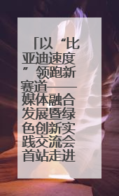 以“比亚迪速度”领跑新赛道——媒体融合发展暨绿色创新实践交流会首站走进比亚迪