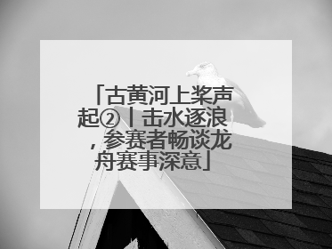 古黄河上桨声起②丨击水逐浪，参赛者畅谈龙舟赛事深意