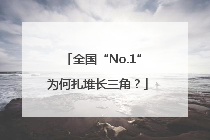 全国“No.1”为何扎堆长三角？
