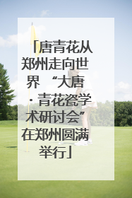 唐青花从郑州走向世界 “大唐・青花瓷学术研讨会”在郑州圆满举行