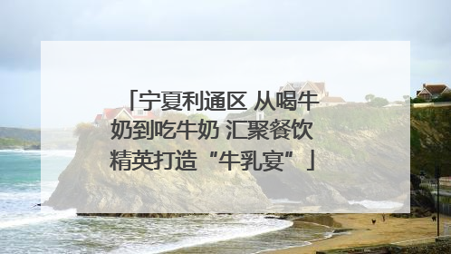 宁夏利通区 从喝牛奶到吃牛奶 汇聚餐饮精英打造“牛乳宴”