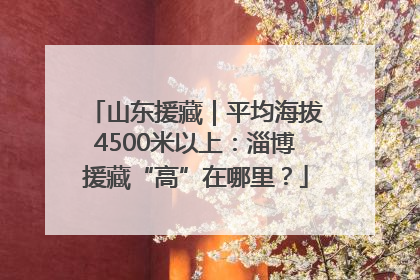 山东援藏｜平均海拔4500米以上：淄博援藏“高”在哪里？