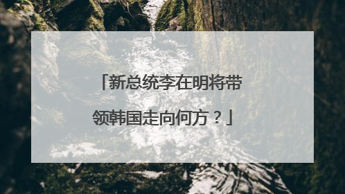 新总统李在明将带领韩国走向何方？