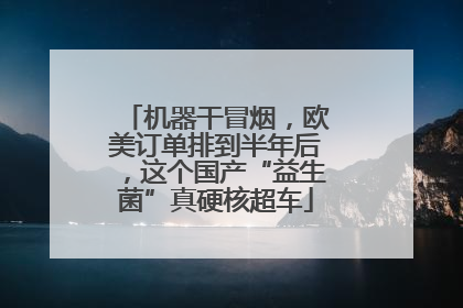 机器干冒烟，欧美订单排到半年后，这个国产“益生菌”真硬核超车