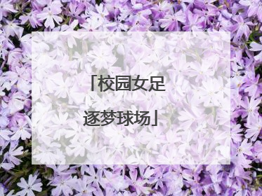 校园女足 逐梦球场