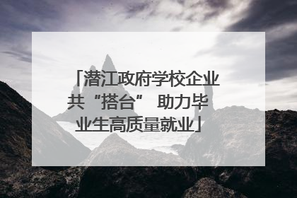 潜江政府学校企业共“搭台” 助力毕业生高质量就业