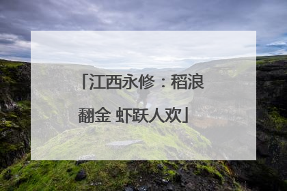 江西永修：稻浪翻金 虾跃人欢