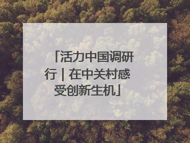 活力中国调研行｜在中关村感受创新生机