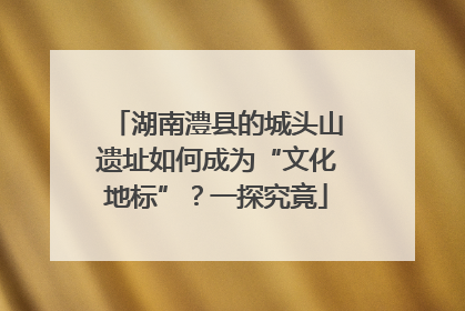 湖南澧县的城头山遗址如何成为“文化地标”？一探究竟