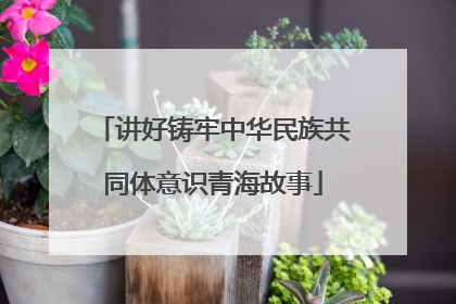 讲好铸牢中华民族共同体意识青海故事