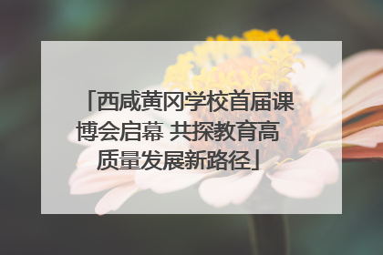 西咸黄冈学校首届课博会启幕 共探教育高质量发展新路径