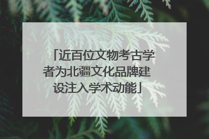 近百位文物考古学者为北疆文化品牌建设注入学术动能