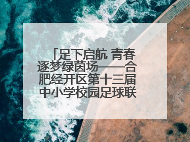 足下启航 青春逐梦绿茵场——合肥经开区第十三届中小学校园足球联赛圆满收官