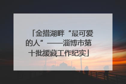 金措湖畔“最可爱的人”——淄博市第十批援藏工作纪实