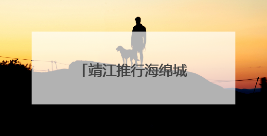 靖江推行海绵城市建设 硬质化道路看不到雨水口