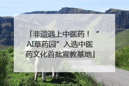 非遗遇上中医药！“AI草药园”入选中医药文化首批宣教基地