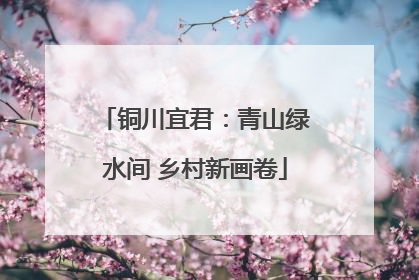 铜川宜君：青山绿水间 乡村新画卷