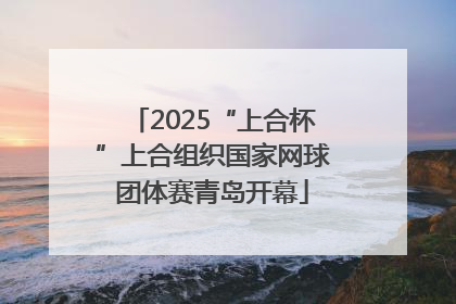 2025“上合杯”上合组织国家网球团体赛青岛开幕