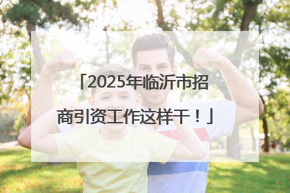 2025年临沂市招商引资工作这样干！